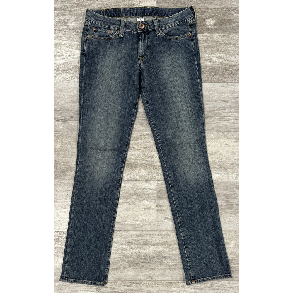 Lucky Brand Womens Lola Straight Jeans Size 4/27 Made In USA 30x31 Great Cond
